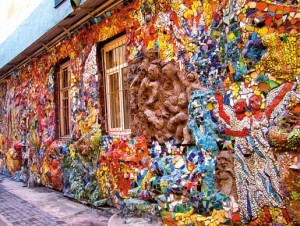 Mosaic patio at Chaikovskogo street 10 Odd Things to Do in Saint-Petersburg - Mosaic patio at Chaikovskogo street